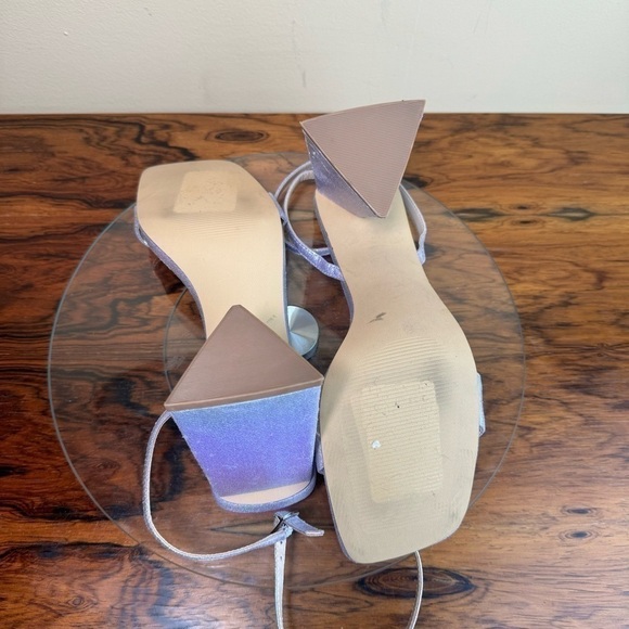 NEW BP. Parker Ankle Strap Sandal in Purple Shimmer - Picture 13 of 13